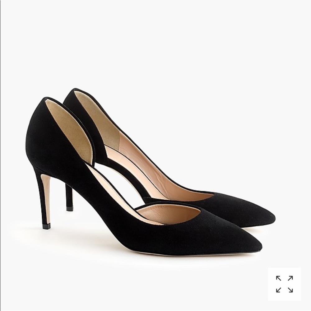 Jcrew Lucie suede pump